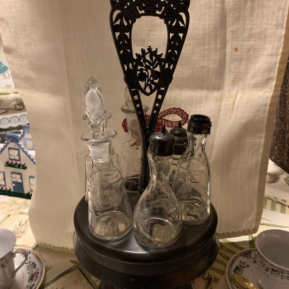 1920s Pewter Caster Set from cape cod. - Picture 4 of 6